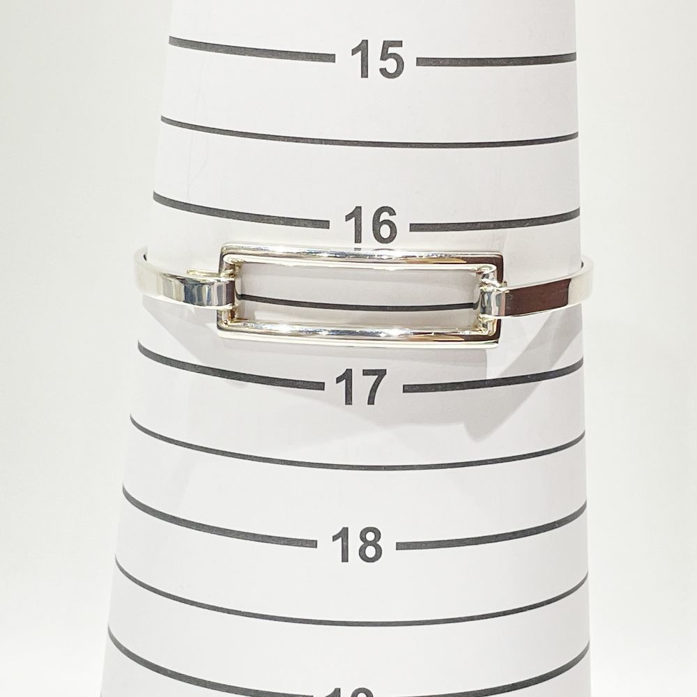 Tiffany Open Rectangle Bangle Silver - image 7